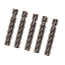 5Pcs/Pack M6x30mm Nozzle Throat with PTFE Tube For 3D Printer Extruder 1.75mm Filament MK8