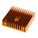 Gold Heatsink MK7/MK8 Extruder 3D Printer Parts Heat Sink Cooling Fin