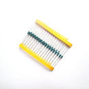 50pcs 10K Ohm 1/4W 1% Metal Film Resistors