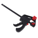 4'' F Woodworking Clip Clamp Wood Woodwork Tool Black Quick Grip Steel Tools
