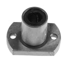LM8UU 8mm Long Type Rectangle Flange Router Shaft Linear Bushing Bearings