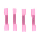 20 Pieces Heat Shrink Butt Crimp Terminals Wire Connectors AWG 22-16 Pink