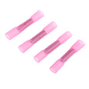 20 Pieces Heat Shrink Butt Crimp Terminals Wire Connectors AWG 22-16 Pink