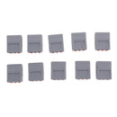 10pcs Reusable Spring Lever Nuts Terminal Block Cable Wire 3 Connectors