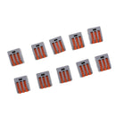 10pcs Reusable Spring Lever Nuts Terminal Block Cable Wire 3 Connectors