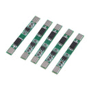 3A 1S 3.7V 18650 Lithium Battery PCB Protection Board Module, Pack of 5