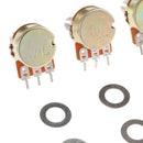 12pcs WH148 Linear Potentiometer 15mm Shaft with Nuts & Washers 1K 2K 5K 10K