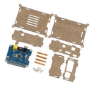 HIFI DiGi + Digital Sound Card I2S SPDIF Optical Fiber + Acrylic Case Shell Box for Raspberry pi 3 2