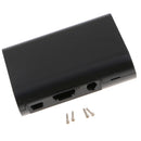 ABS Plastic Box Black Protective Case Box Enclosure for Raspberry Pi 3 B / B plus