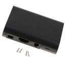 ABS Plastic Box Black Protective Case Box Enclosure for Raspberry Pi 3 B / B plus