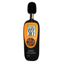 LCD Digital Mini Sound Level Reader Meter 30-130 Decibels Noise Measurement, MAX /MIN Hold, Auto Backlight Display