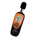 LCD Digital Mini Sound Level Reader Meter 30-130 Decibels Noise Measurement, MAX /MIN Hold, Auto Backlight Display