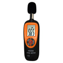 LCD Digital Mini Sound Level Reader Meter 30-130 Decibels Noise Measurement, MAX /MIN Hold, Auto Backlight Display