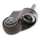Heavy Duty Rubber Castor Wheel Trolley Furniture Bed Industrial Caster 1 Inch