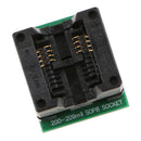 SOIC8 SOP8 to DIP8 Programmer Adapter IC Test Socket Converter Module Board 208MIL Blue Black