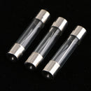 100Pcs 6x30mm Fast Blow 6A 250V Auto Car Truck Glass Tube Fuses Quick Blow