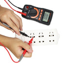 Automotive Multimeter DMM AC/DC Volt Amp Ohm Frequency Diode and Continuity Tester, Automotive Diagnosis Tester Test RPM Dwell Angle