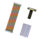 Solderless Breadboard+ Expansion Board+ 40-pin Jumper Wires Compatible with Raspberry Pi