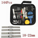 144Pcs Watch Back Case Opener Remover Battery Change Watchmaker Repair Tool