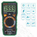 Digital Multimeter Voltmeter Ammeter AC DC OHM Circuit Checker NCV Test Green