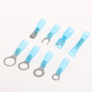 480Pcs Heat Shrink Wire Connector DIY Kit Waterproof Marine Automotive Terminals Set Blue Red Yellow with Plastic Box
