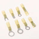 480Pcs Heat Shrink Wire Connector DIY Kit Waterproof Marine Automotive Terminals Set Blue Red Yellow with Plastic Box