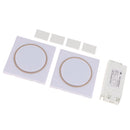 AC/DC Universal 1key Wireless RF Relay Remote Control Switches Receiver+1 Button Panel Able to Load High Power Appliances