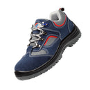 Safety Work Boots Blue Men Mesh Hiker Steel Toe Cap Trainer Boot US11.5 EU45