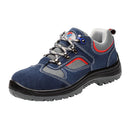 Safety Work Boots Blue Men Mesh Hiker Steel Toe Cap Trainer Boot US11.5 EU45