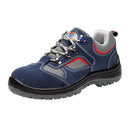 Safety Work Boots Blue Men Mesh Hiker Steel Toe Cap Trainer Boot US11.5 EU45