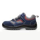 Safety Work Boots Blue Men Mesh Hiker Steel Toe Cap Trainer Boot US11.5 EU45