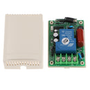 433MHZ Wireless Remote Control Switch AC 220V 1 Channel 30A Relay Receiver with 1 Button Transmitter