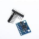 MPU-6050 6DOF 3 Axis Gyroscope + Accelerometer Module for Arduino with 2 Rows of Black Pins