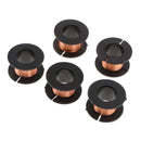 5 Rolls 0.1mm Copper Soldering Solder PPA Enamelled Repair Reel Wire