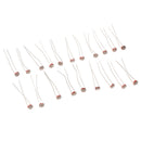 20 Pieces Photoresistor LDR CDS 5mm Light Dependent Resistor Sensor GL5516