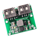 Dual USB 9V / 12V / 24V To 5V 3A DC-DC Car Charger Power Supply Module