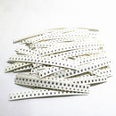 Pack of 1600Pcs 0805 80 Values 1% SMD SMT Resistor Chips Assortment Kit 0.1R-1K White Surface Mount Device