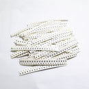 Pack of 1600Pcs 0805 80 Values 1% SMD SMT Resistor Chips Assortment Kit 0.1R-1K White Surface Mount Device