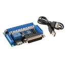 Five-Axis MACH3 CNC controller Adapter Breakout Board For Stepper Motor Driver