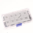 340Pcs M3 Stainless Steel Button Head Hex Socket Head Cap Bolts Screws Nuts Assortment Kit 5-20mm