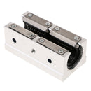 SBR20LUU 16mm Bearing Steel Open Linear Motion Bearing Shaft Solide Block for CNC 3D Printer
