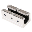 SBR20LUU 16mm Bearing Steel Open Linear Motion Bearing Shaft Solide Block for CNC 3D Printer