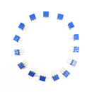 Variable Resistor Assorted Kit 15 Value 15pcs 100? to 500k? Trimming Potentiometer Kit