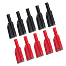 4mm Stackable Insulated Safety Banana Plug Multimeter Connectors (Set of 10)