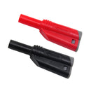 4mm Stackable Insulated Safety Banana Plug Multimeter Connectors (Set of 2)