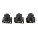 3Pcs XY Axis Joystick Module PCB Breakout Game Controller for PS2 Game Rocker Lever Sensor Arduino