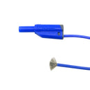 5Pcs 14AWG Silicone 4mm Banana to Banana Plug Test Probe Lead Cord Cable 1M