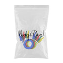 5Pcs 14AWG Silicone 4mm Banana to Banana Plug Test Probe Lead Cord Cable 1M