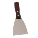 Thickened Stainless Steel Wood Handle Putty Paint Scraper 75mm