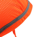 Safety Helmet Work Cloth Cap Baseball Hat Protect Head Fluorescent Orange Grid